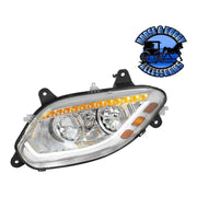 CREE LED HEADLIGHT FOR 2018-2023 INTERNATIONAL LT HEADLIGHT DRIVER SIDE Gray