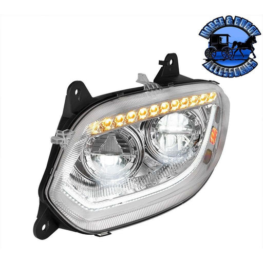 Gray CREE LED HEADLIGHT FOR 2018-2023 INTERNATIONAL LT HEADLIGHT DRIVER SIDE,PASSENGER SIDE