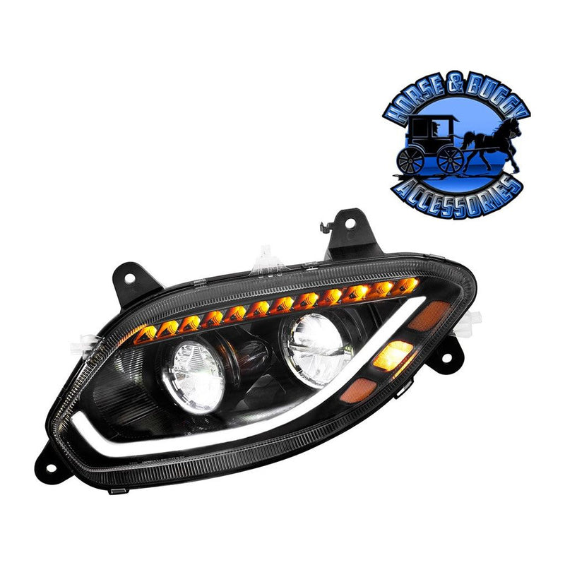 86 LED HEADLIGHT FOR 2018-2023 INTERNATIONAL LT - PAIR HEADLIGHT DRIVER SIDE,PASSENGER SIDE Dark Slate Gray
