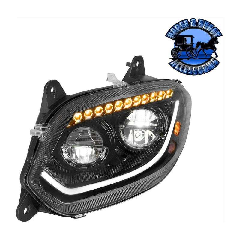 86 LED HEADLIGHT FOR 2018-2023 INTERNATIONAL LT - PAIR HEADLIGHT DRIVER SIDE,PASSENGER SIDE Dark Slate Gray