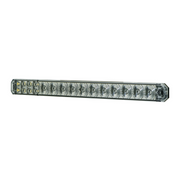 17" 27 LED Low Profile Light Bar (Stop, Turn & Tail) With Back-Up Light - Red & White LED/ Red & Clear Lens