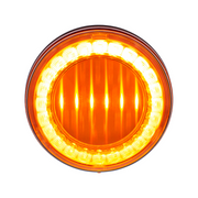 30 LED 4" Round Lumos Light I-Series (Turn Signal) - Amber LED/Amber Lens