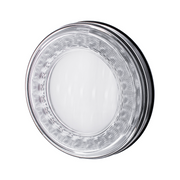 30 LED 4" Round Lumos Light I-Series (Stop, Turn & Tail) - Red LED/Clear Lens