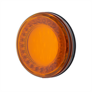 33 LED 4" Round Lumos Light X-Series (Turn Signal) - Amber LED/Amber Lens
