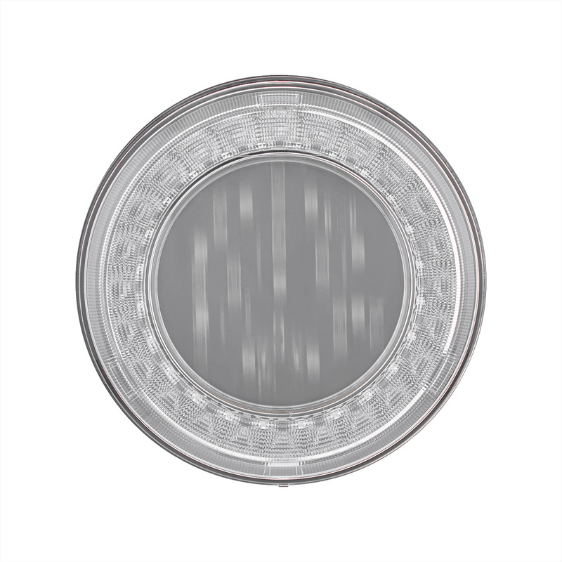 33 LED 4" Round Lumos Light X-Series (Stop, Turn & Tail) - Red LED/Clear Lens