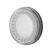 33 LED 4" Round Lumos Light X-Series (Stop, Turn & Tail) - Red LED/Clear Lens