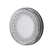 33 LED 4" Round Lumos Light X-Series (Back-Up) - White LED/Clear Lens