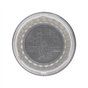 33 LED 4" Round Lumos Light S-Series (Back-Up) - White LED/Clear Lens
