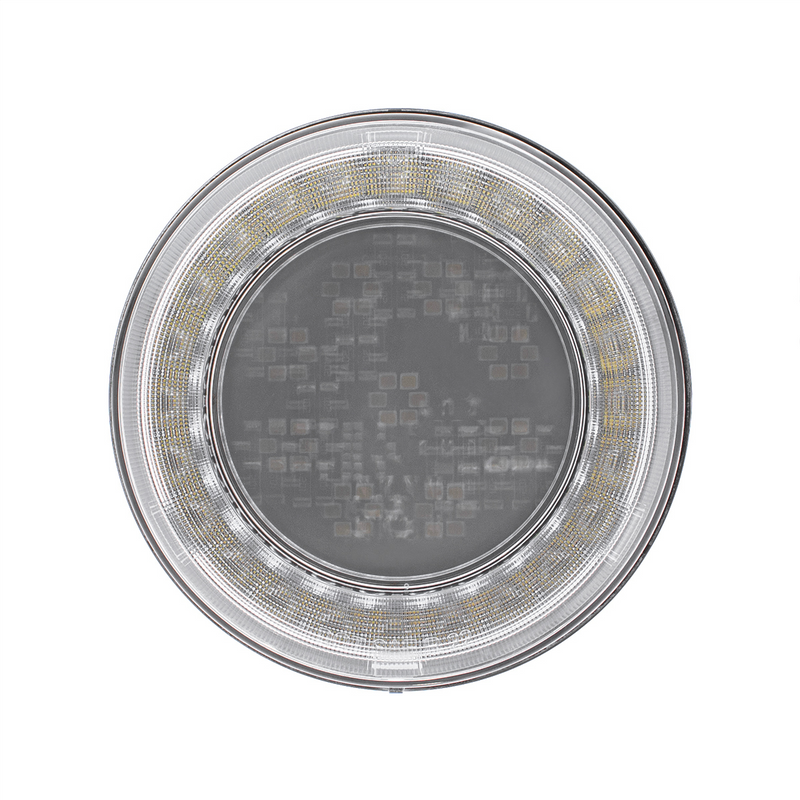 33 LED 4" Round Lumos Light S-Series (Back-Up) - White LED/Clear Lens