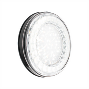 33 LED 4" Round Lumos Light S-Series (Back-Up) - White LED/Clear Lens