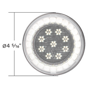 33 LED 4" Round Lumos Light S-Series (Back-Up) - White LED/Clear Lens