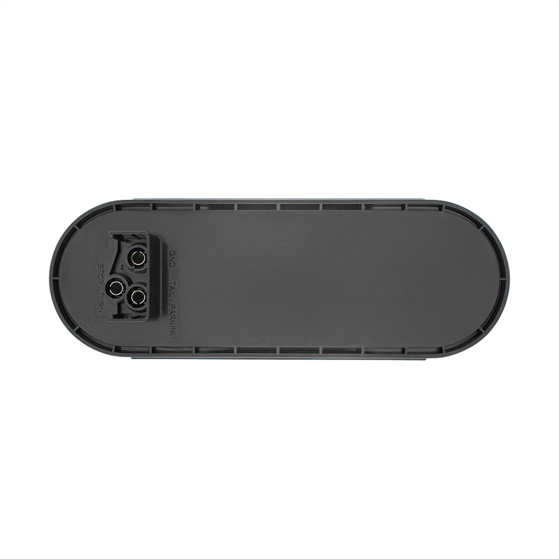 30 LED 6" Oval Lumos Light I-Series (Stop, Turn & Tail) - Red LED/Red Lens
