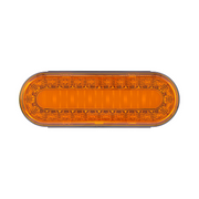 30 LED 6" Oval Lumos Light I-Series (Turn Signal) - Amber LED/Amber Lens