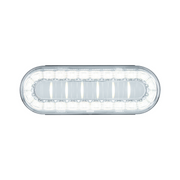 30 LED 6" Oval Lumos Light I-Series (Back-Up) - White LED/Clear Lens