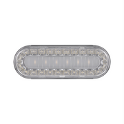 30 LED 6" Oval Lumos Light I-Series (Back-Up) - White LED/Clear Lens
