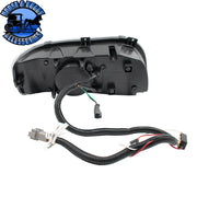 High Power LED Headlight With 8 LED Turn & 4 LED Position Light For 2008-2024 Peterbilt 389 (Choose side) (Choose color) HEADLIGHT Driver / Chrome,Driver / Black,Passenger / Chrome,Passenger / Black Dark Slate Gray