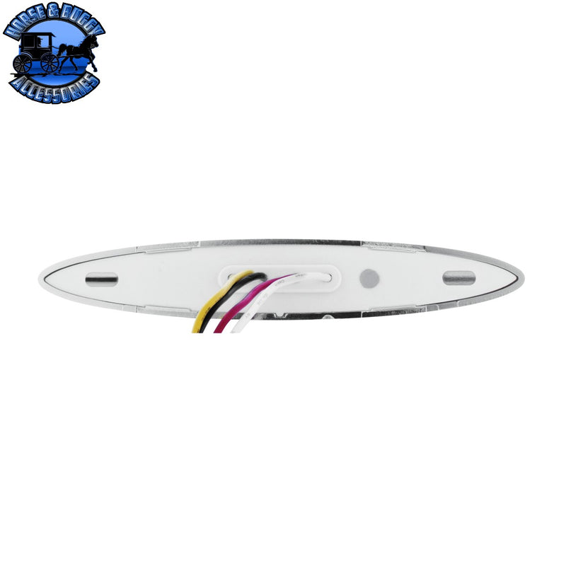 Double Fury 6 LED 6" Dual Function Marker Light With Chrome Bezel (Choose Color)