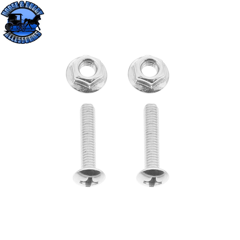 Double Fury 6 LED 6" Dual Function Marker Light With Chrome Bezel (Choose Color)
