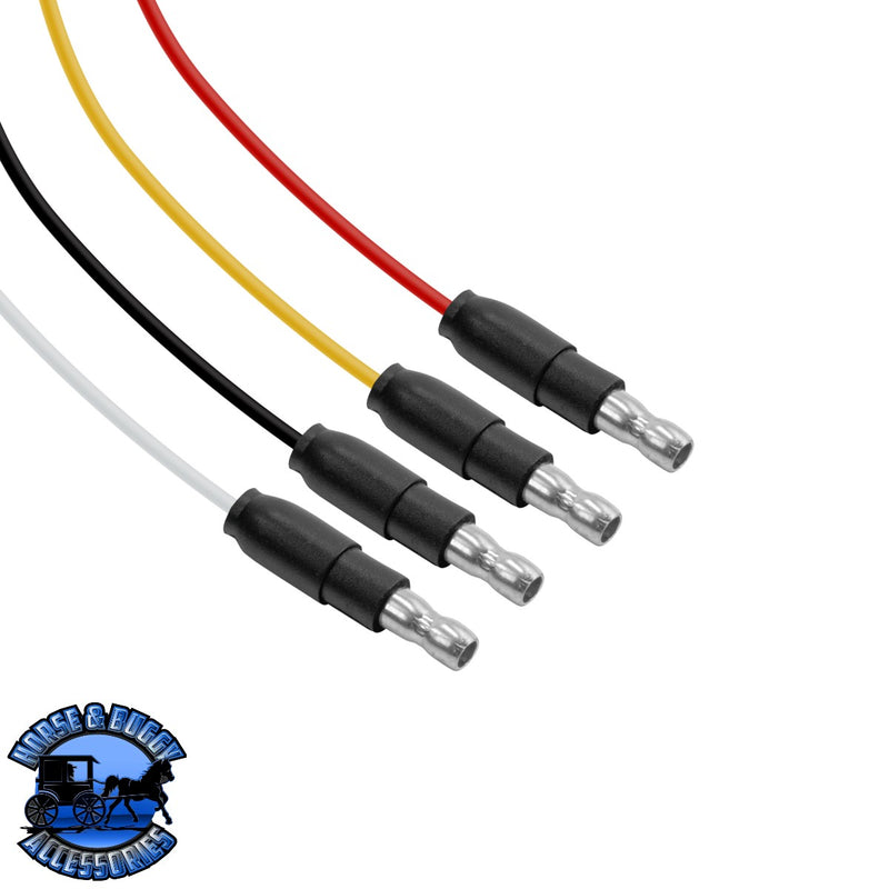 Double Fury 6 LED 6" Dual Function Marker Light With Chrome Bezel (Choose Color)