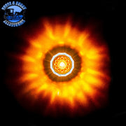 2 LED Dual Function Mini Crystal Watermelon Light (Clearance/Marker) (Choose Color) MARKER & CLEARANCE Amber/Amber,Red/Red,Amber/Clear,Red/Clear Black