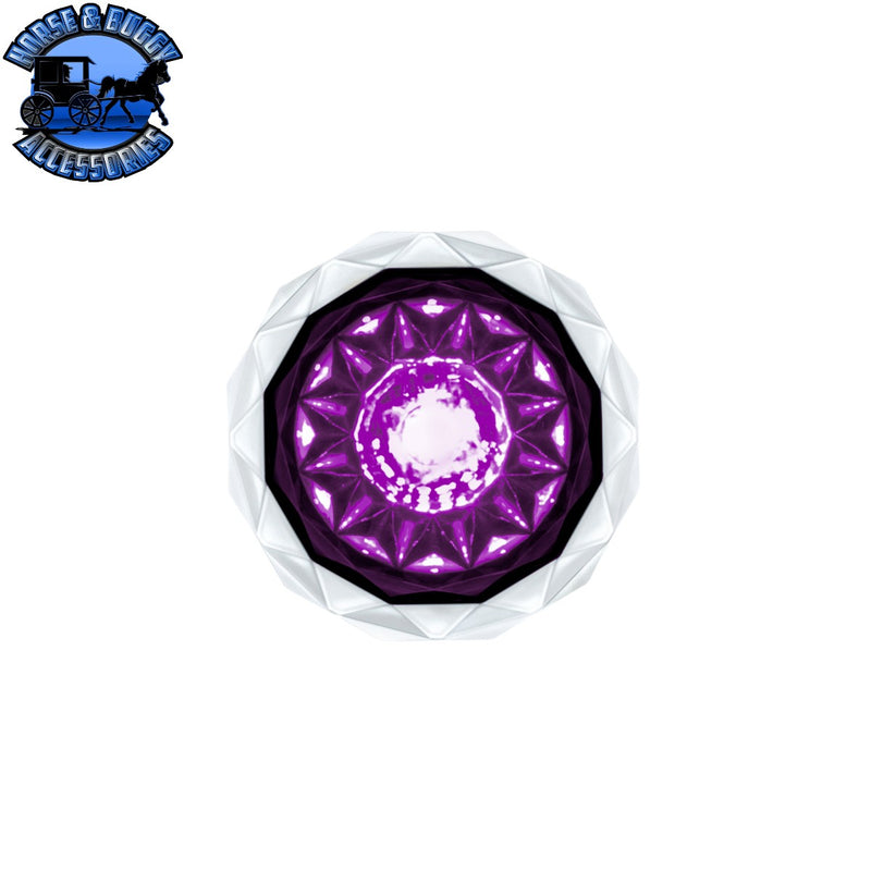 Double Fury 4 LED Dual Function 1-1/8" Crystal Watermelon Light (Choose Color)