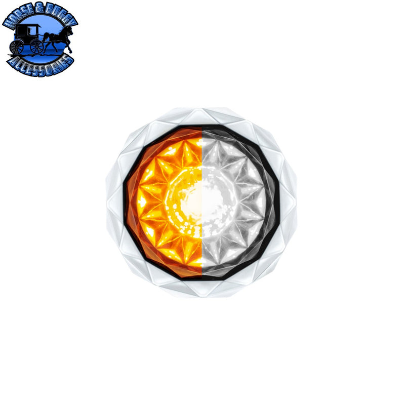 Double Fury 4 LED Dual Function 1-1/8" Crystal Watermelon Light (Choose Color)