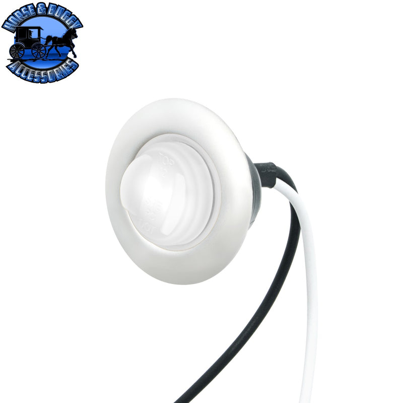 GloLight 2 LED 3/4" Mini Light With Stainless Steel Trim (Choose Color)