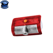 9 LED Interior Door Light With American Flag Courtesy Projector Light For 2006+ Kenworth & Peterbilt Trucks Interior Door Light Brown