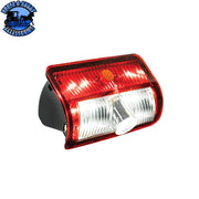 9 LED Interior Door Light With American Flag Courtesy Projector Light For 2006+ Kenworth & Peterbilt Trucks Interior Door Light Dark Slate Gray