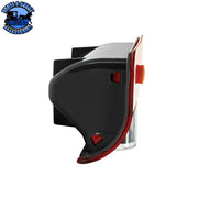 9 LED Interior Door Light With American Flag Courtesy Projector Light For 2006+ Kenworth & Peterbilt Trucks Interior Door Light Dark Slate Gray