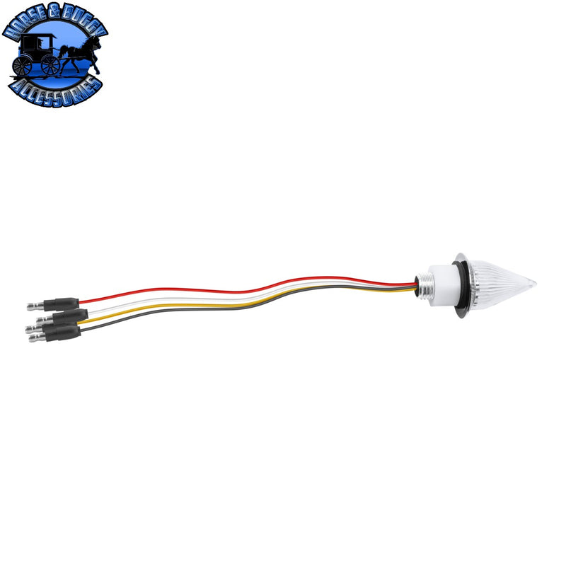Double Fury 4 LED Dual Function 1-1/8" Spike Light (Choose Color)