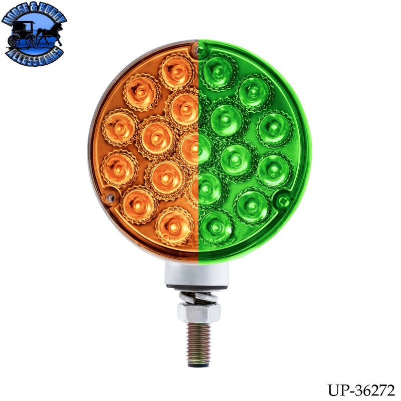 Double Fury 38 LED Reflector Double Face Turn Signal Light (Choose LED Color)