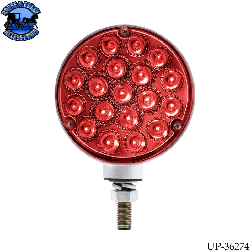 Double Fury 38 LED Reflector Double Face Turn Signal Light (Choose LED Color)