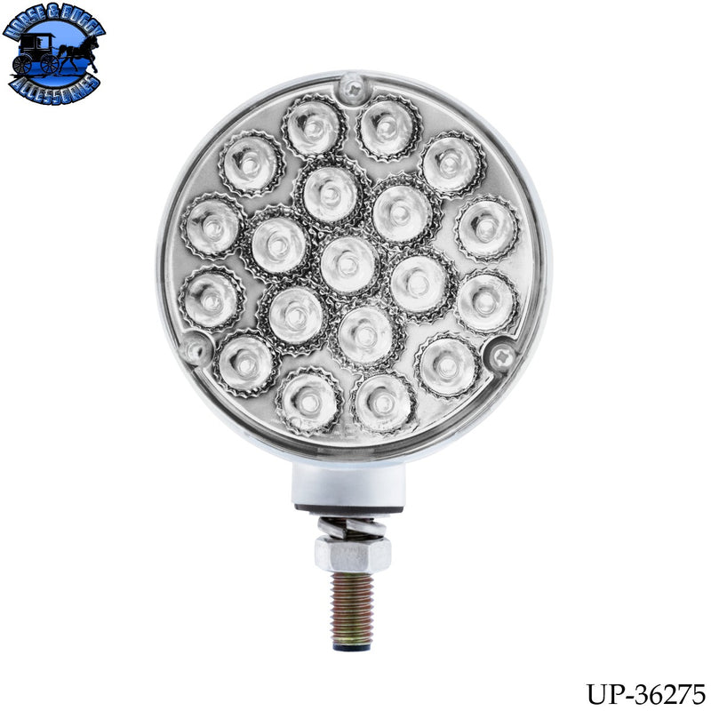 Double Fury 38 LED Reflector Double Face Turn Signal Light (Choose LED Color)