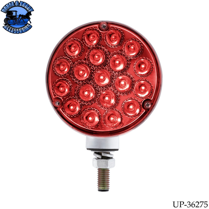Double Fury 38 LED Reflector Double Face Turn Signal Light (Choose LED Color)