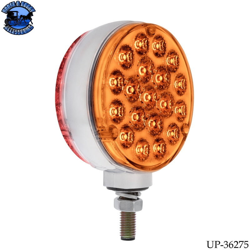 Double Fury 38 LED Reflector Double Face Turn Signal Light (Choose LED Color)