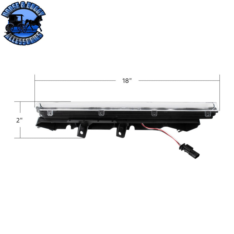 48 LED Competition Series Fender Turn Signal Light For 2022-2025 Kenworth T680 (Choose Side)