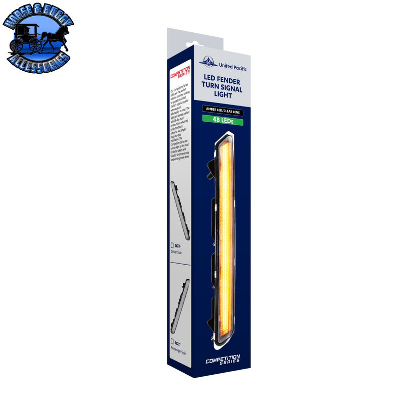 48 LED Competition Series Fender Turn Signal Light For 2022-2025 Kenworth T680 (Choose Side)