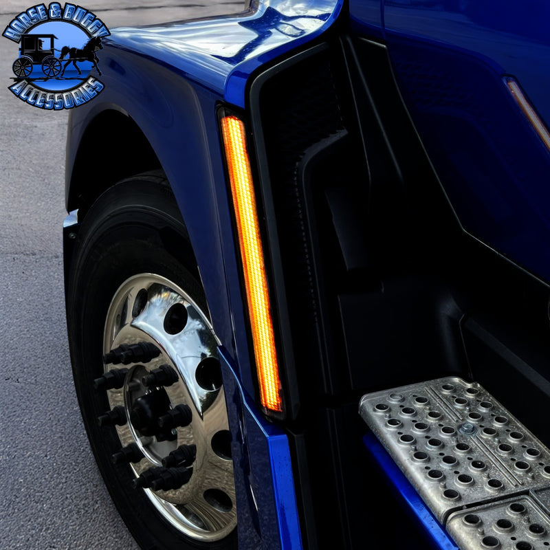 48 LED Competition Series Fender Turn Signal Light For 2022-2025 Kenworth T680 (Choose Side)