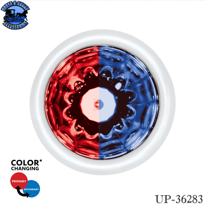 Double Fury UltraBurst 9 LED Dual Function 1-1/2" Watermelon Clearance/Marker Light