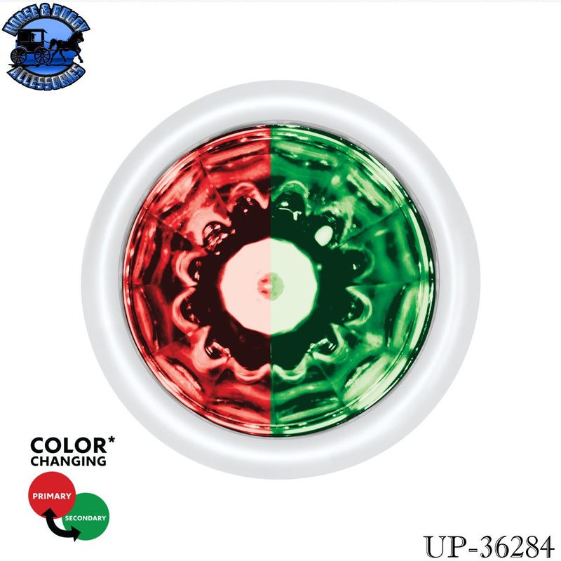 Double Fury UltraBurst 9 LED Dual Function 1-1/2" Watermelon Clearance/Marker Light