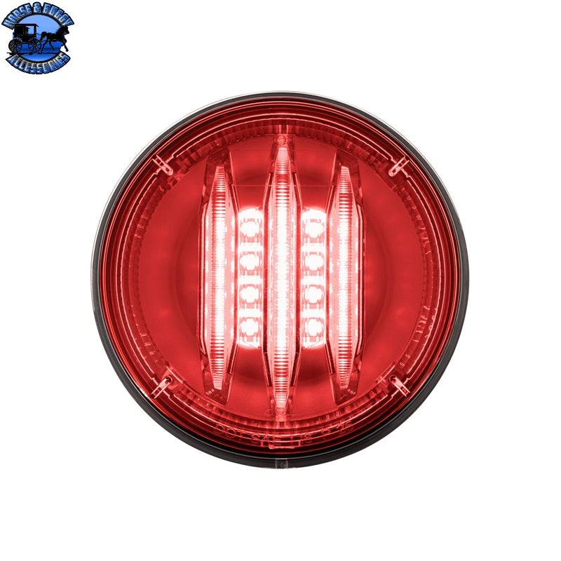 Saber 29 LED 4" Round Stop, Turn & Tail Light (CHOOSE LENS)