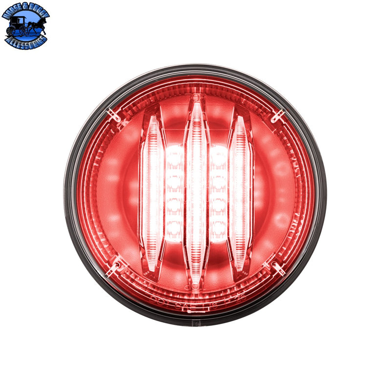 Saber 29 LED 4" Round Stop, Turn & Tail Light (CHOOSE LENS)