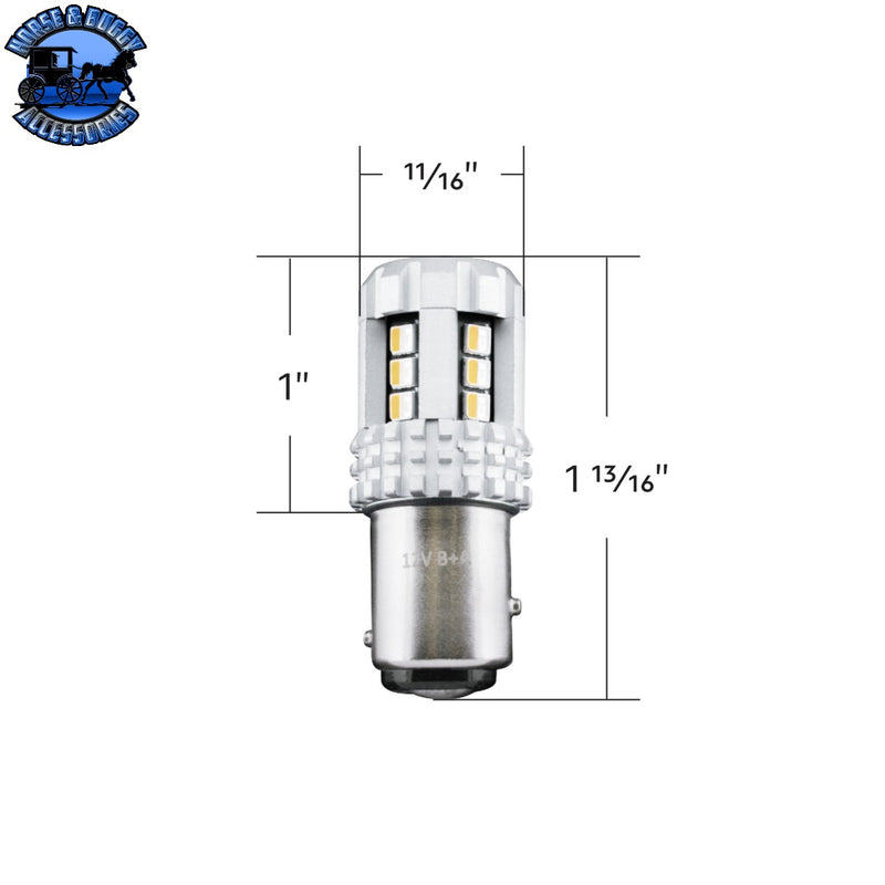 Double Fury High Power 18 LED 1157 Bulb (Choose Color)