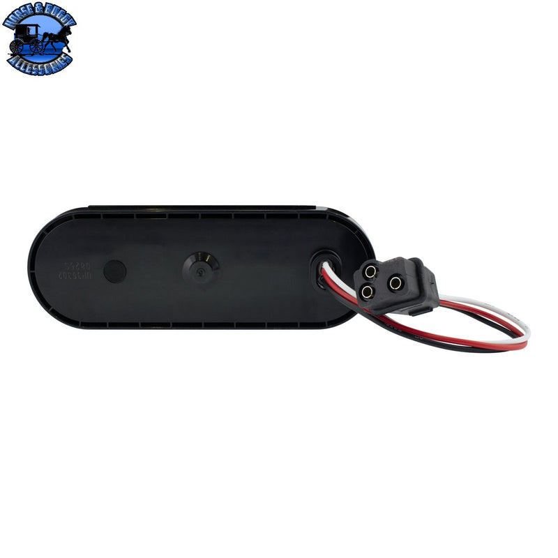 Saber 32 LED 6" Oval Stop Turn & Tail Light (CHOOSE LENS)