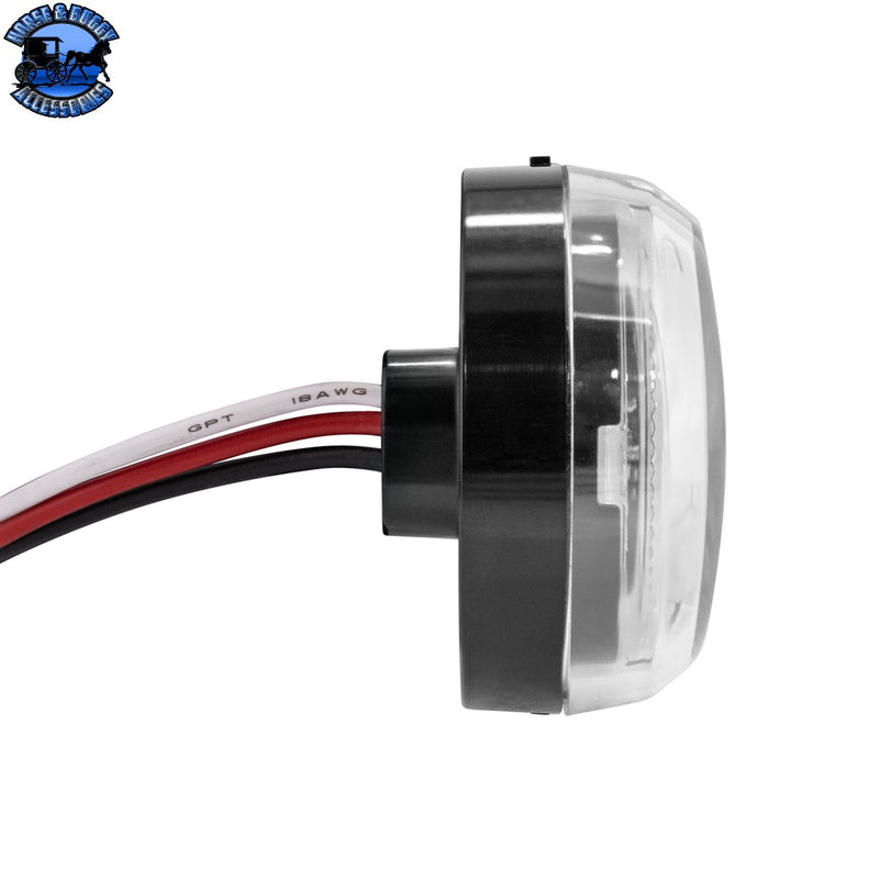 UP-36305 Saber 42 LED 6" Oval Light (Back-Up)-White LED/Clear Lens