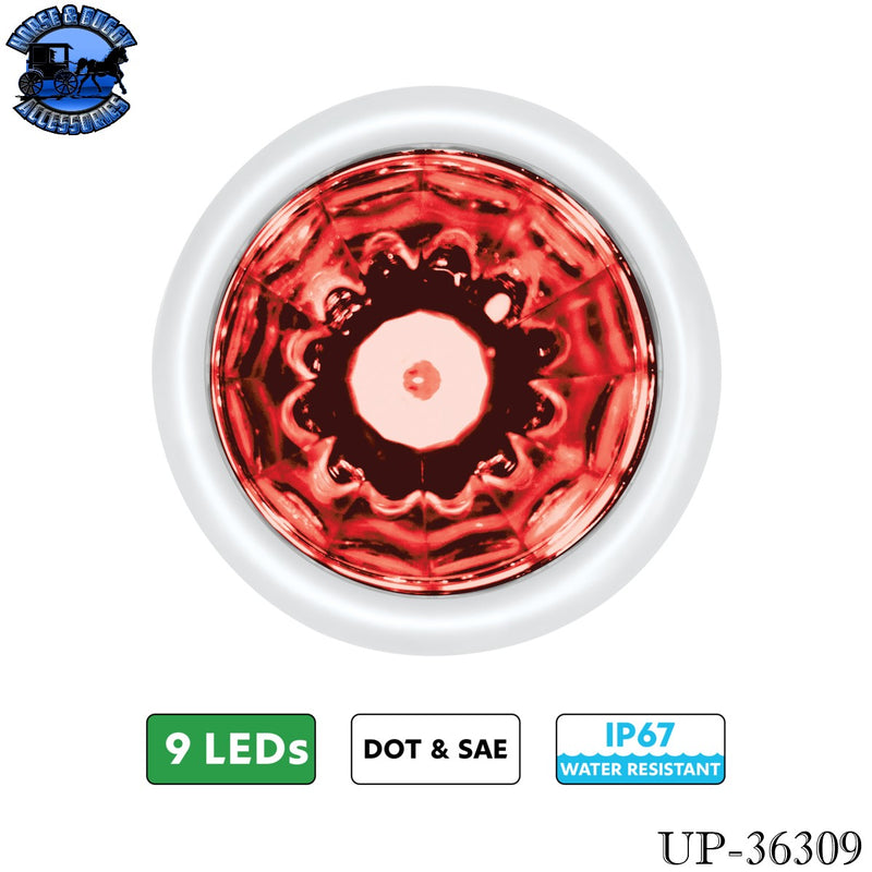 UltraBurst 9 LED Dual Function 1-1/2" Watermelon Light (CHOOSE LED) (CHOOSE LENS)