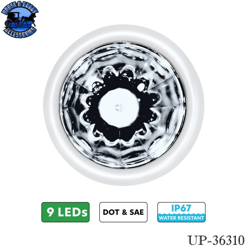 UltraBurst 9 LED Dual Function 1-1/2" Watermelon Light (CHOOSE LED) (CHOOSE LENS)