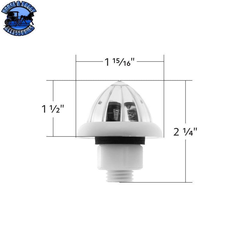 UltraBurst 9 LED Dual Function 1-1/2" Watermelon Light (CHOOSE LED) (CHOOSE LENS)
