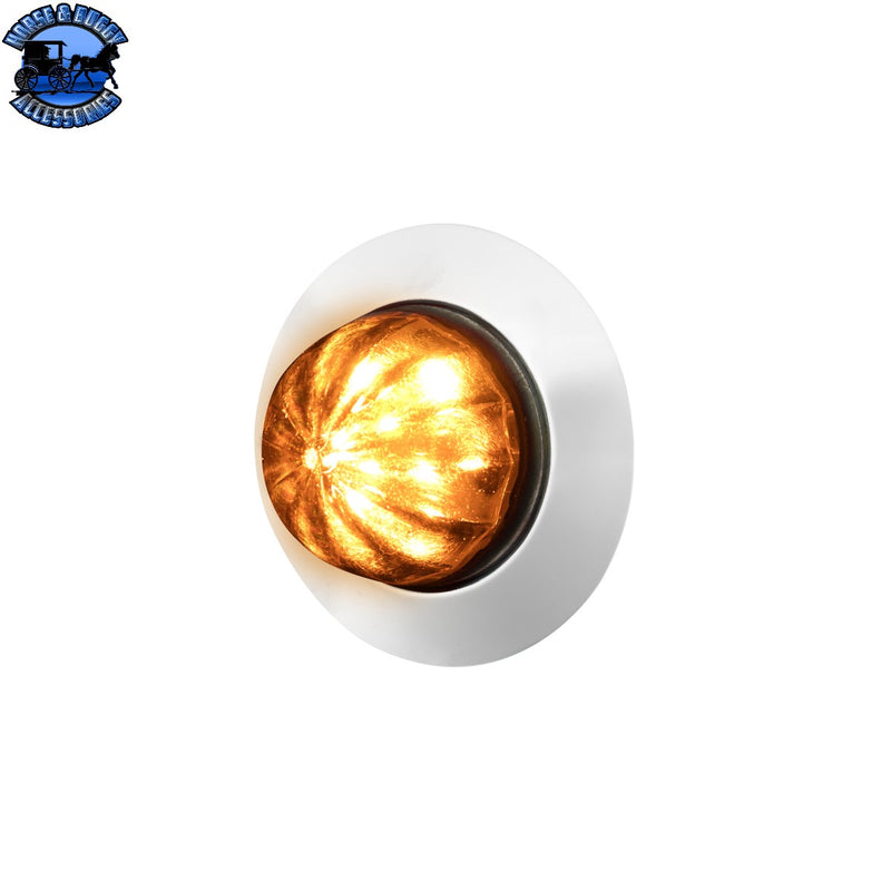 6 LED Dual Function 1-1/4" Watermelon Light With Stainless Steel Bezel (CHOOSE LED/LENS)